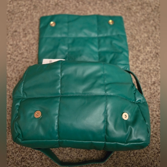 Anthropologie Edison Foldover Puffy Clutch - Picture 3 of 5